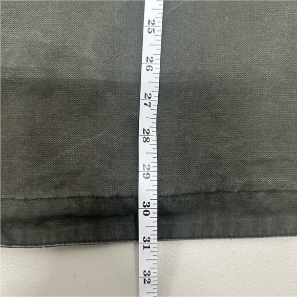 Cabela’s 2XL Tall Sherpa Lined Canvas Zip Vest Olive Green - Picture 8 of 8